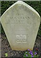 A Polish grave in Botley Cemetery