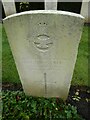 SP4805 : An aircraftsman's grave in Botley Cemetery by Basher Eyre