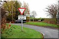NY9672 : Road junction at A68 by Andrew Curtis