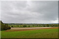 Looking over the Stour valley from Church Street, Boxted