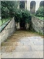 TQ2577 : One of several entrances to the catacombs, Brompton Cemetery by Marathon