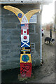 National Cycle Network 1 sign, Thurso Railway Station