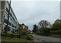 Looking from Clare Close into Pyrford Road