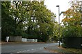 Looking from Coldharbour Road into Old Woking Road