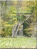NY6951 : Footbridge over the Barhaugh Burn by Oliver Dixon