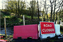 H5371 : Road still closed at Bancran by Kenneth  Allen