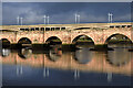 NT9952 : Berwick Old Bridge by Walter Baxter