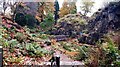 Rock garden in Victoria Park