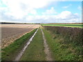 TA0363 : Farm road near Pockthorpe by David Brown