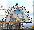 Brandon village sign