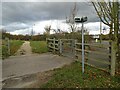 Archaeological Way south of Shirebrook