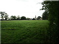 SP8375 : Grass field on the edge of Broughton by Jonathan Thacker