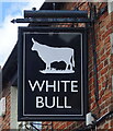 Sign for the White Bull, Coningsby