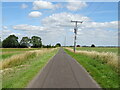 Hurnbridge Road towards Coningsby