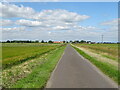 Hurnbridge Road towards Coningsby