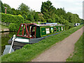 Visitor moorings at Swindon in Staffordshire