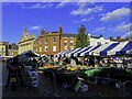 Market stalls in Banbury