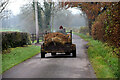 Farmer with a load of dung, Beltany / Tycanny