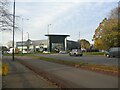 Car showroom, Leamington Road roundabout