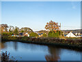 Looking across the Crinan Canal in Ardrishaig