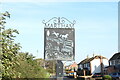 TG4517 : Martham village entry sign (Rollesby Road) by Adrian S Pye