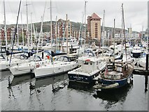 SS6592 : Swansea Marina by Colin Smith