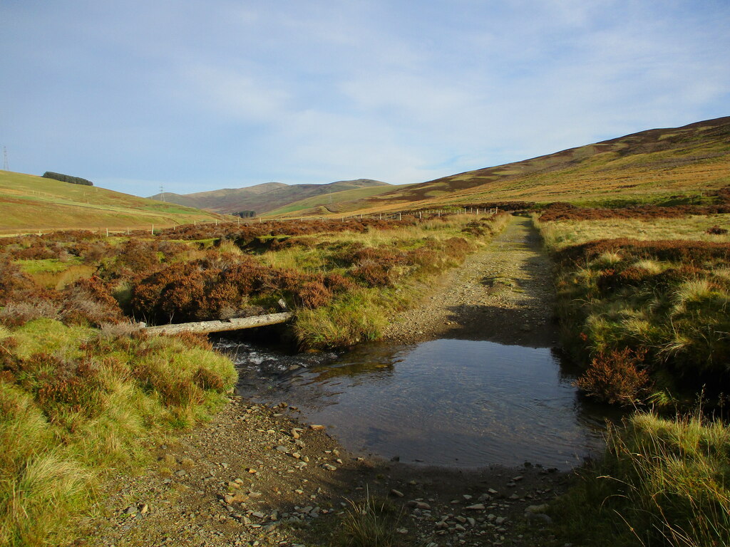 Ford on the Laggen Gill © Alan O'Dowd :: Geograph Britain and Ireland