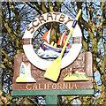 Scratby	village sign