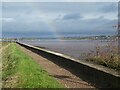 SX9786 : Estuaries of Exe and Clyst with rainbow by David Smith