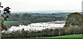 View south across the Adur flood plain - from Hollands Lane