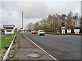 The B7078 at Larkhall