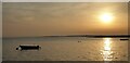 TQ8385 : Sunset, Leigh-on-Sea by Christine Matthews