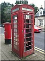 Disused telephone box