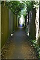 Urban footpath, Langton Green