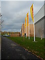 SO8855 : New DHL facility, Worcester by Chris Allen
