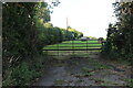 Field entrance off Bedford Road