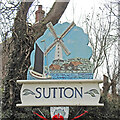 Sutton village sign