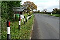 Road signs at Long Green