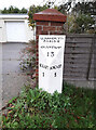 Milestone, Grantham Rd, Sleaford