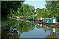 Canal moorings near Coven Heath, Staffordshire