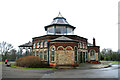SD5706 : Pavilion, Mesnes Park, Wigan by Chris Allen