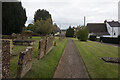 Graveyard at St John the Baptist Church, Preston Bissett