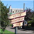 Little Plumstead village sign