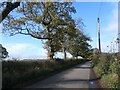 The road from Stone Heath, heading north-west