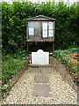 War Memorial and notice board, Swaby