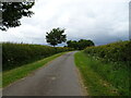 Long Hedge Lane towards Meagram Top