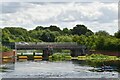 Weir and bridge, Jubilee River