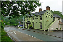 SO8483 : The Vine Inn near Dunsley in Staffordshire by Roger  D Kidd