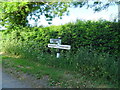 Fingerpost on Farlesthorpe Road, Bonthorpe