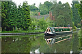 SO8582 : Canal by Whittington Winding Hole, Staffordshire by Roger  D Kidd